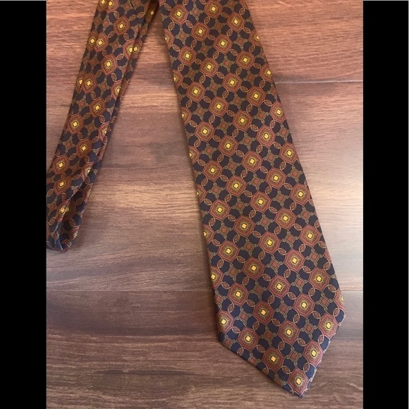 🌿SALE🌿GUY LAROCHE Vintage Silk Necktie - Picture 6 of 9